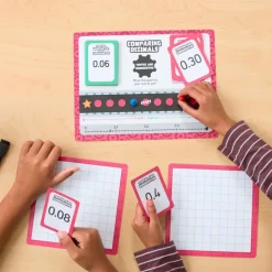 Think. Model. Learn.™ Math Center - Grades 4-5 - Comparing Decimals