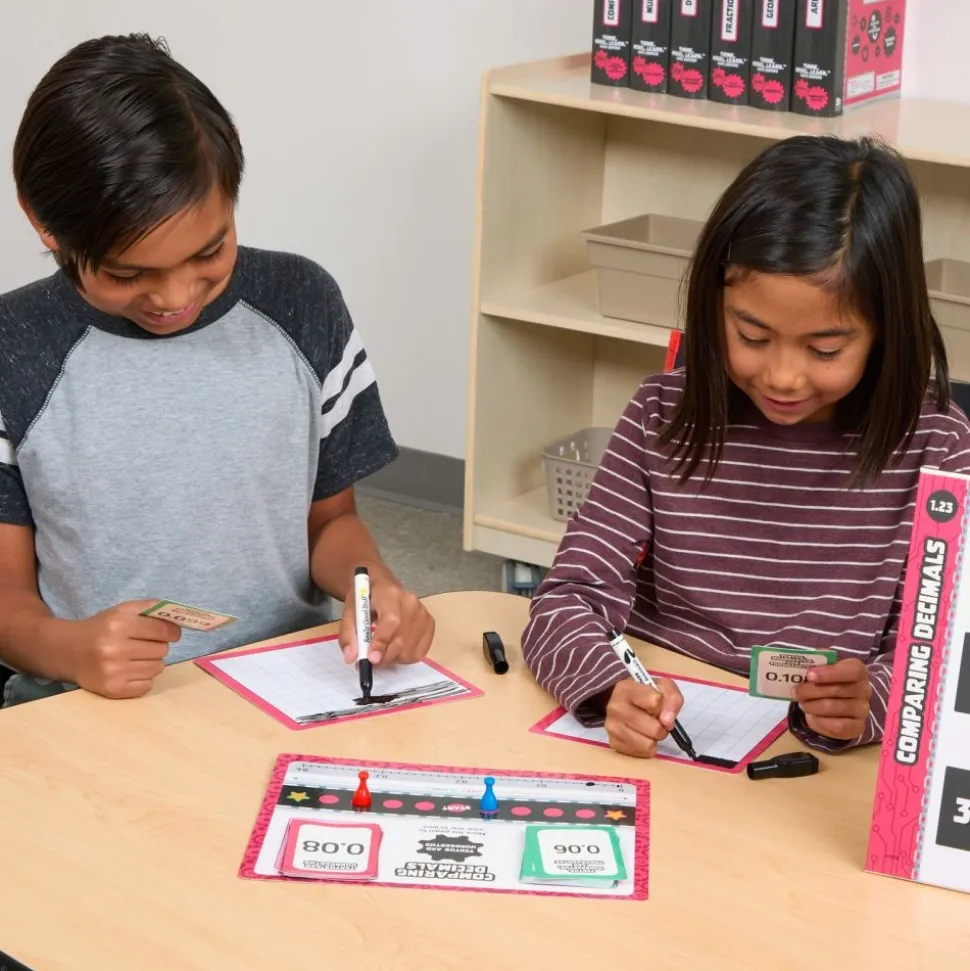 Think. Model. Learn.™ Math Center - Grades 4-5 - Comparing Decimals