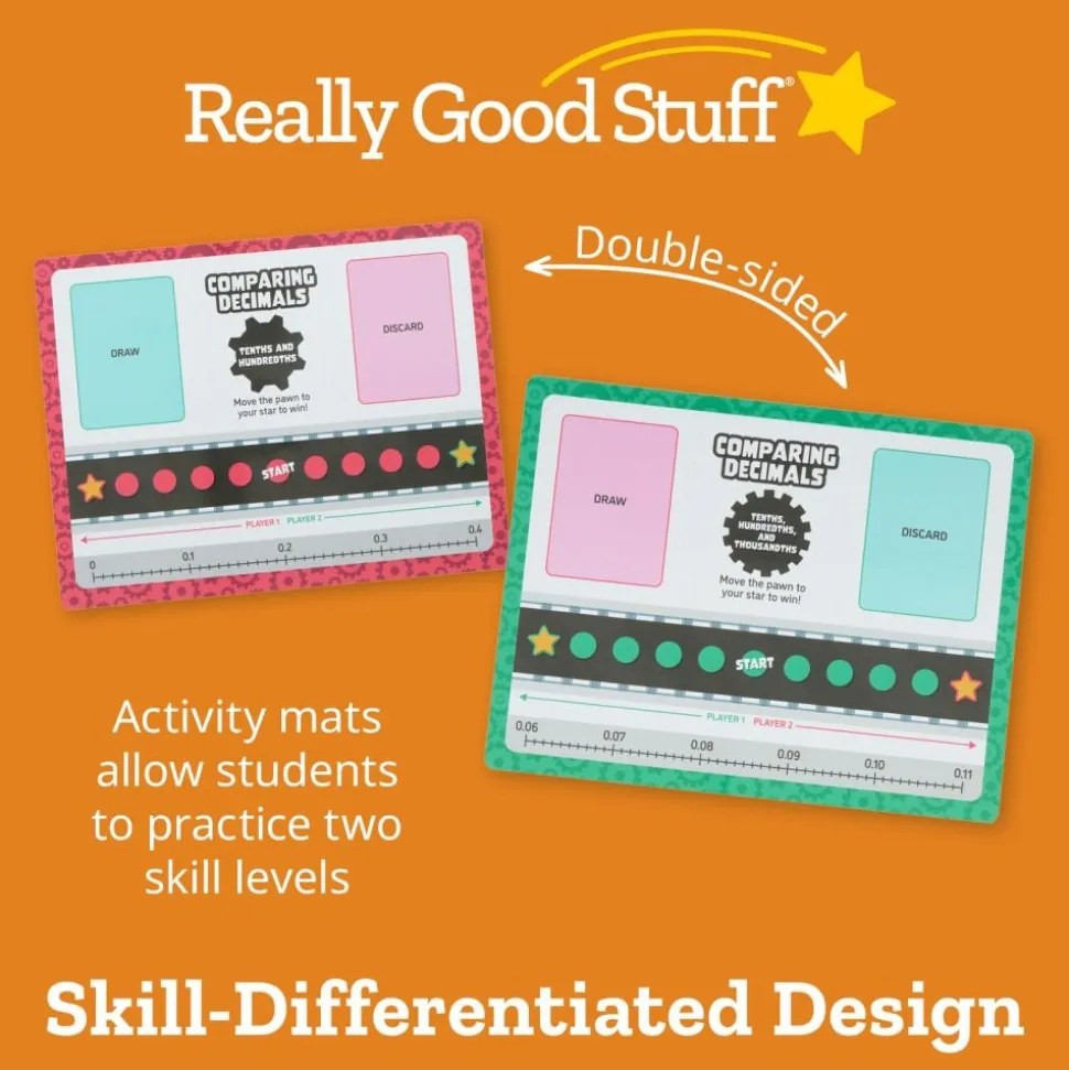 Think. Model. Learn.™ Math Center - Grades 4-5 - Comparing Decimals
