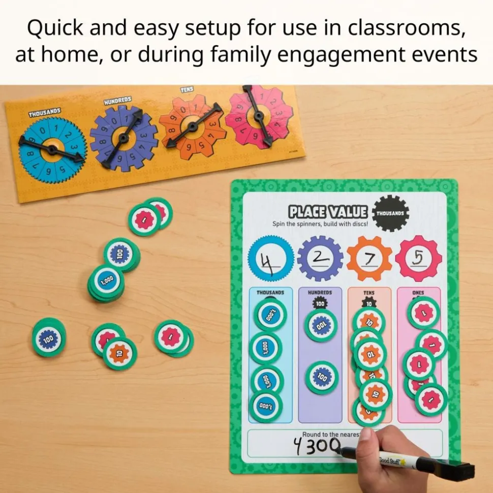 Think.Model.Learn.™ Math Center - Grades 2-3 - Place Value