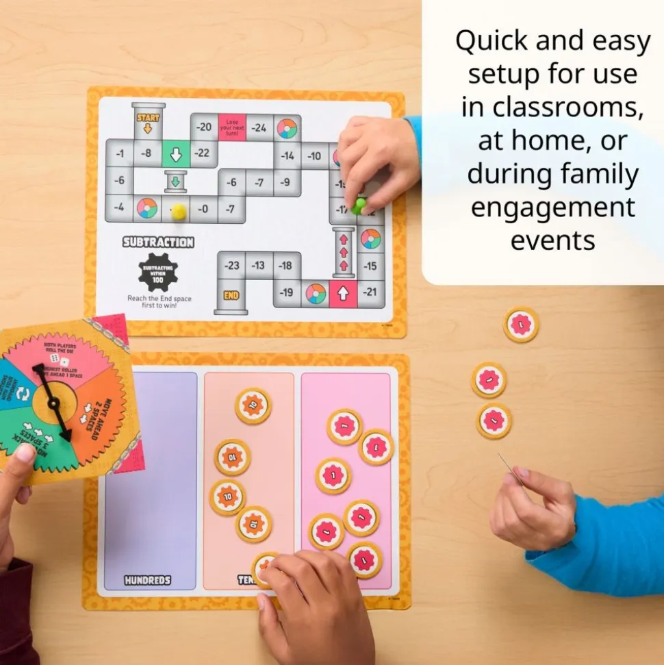 Think. Model. Learn.™ Math Center - Grades 2-3 - Subtraction