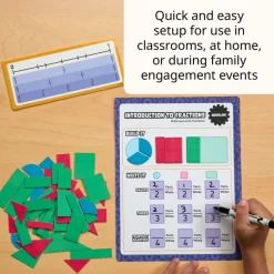 Think. Model. Learn.™ Math Center - Grades 2-3 - Introduction to Fractions
