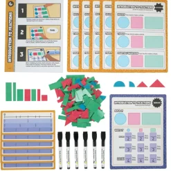 Think. Model. Learn.™ Math Center - Grades 2-3 - Introduction to Fractions