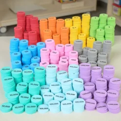 Think. Model. Learn.™ Place Value Discs - 10 Values,1000 Pieces