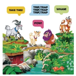Three Billy Goats Gruff Felt Set