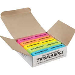 Ticonderoga® Neon Erasers - Set of 30