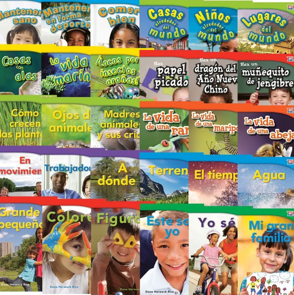TIME FOR KIDS® Informational Text Grade 1 Readers Spanish 30-Book Set