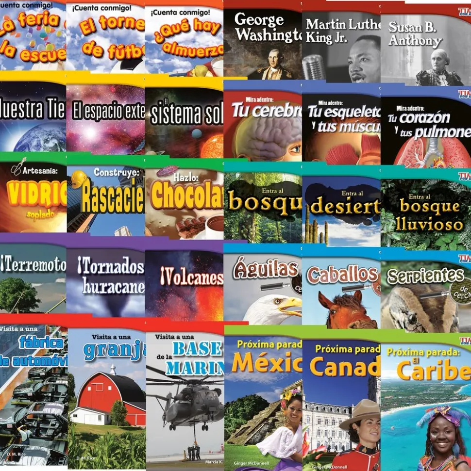 TIME FOR KIDS® Informational Text Grade 2 Spanish 30-Book Set