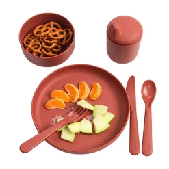 Tiny Bio-based Dinnertime Set for 8 - 56pcs