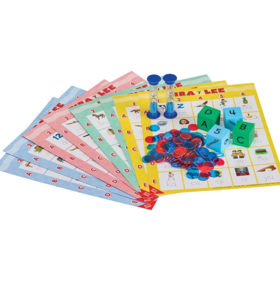 Tira y lee: Sílabas directas (Roll And Read: Spanish Direct Syllables) - 1 game
