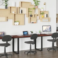 Tiverton Industrial Modern Desk - Commercial Grade Office Computer Desk and Home Office Desk - 47