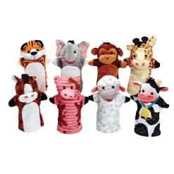 Toddler Hand Puppets - Set of 8