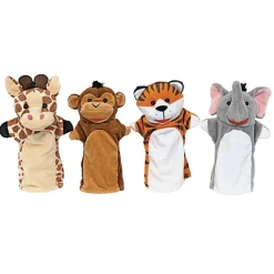 Toddler Hand Puppets - Zoo Friends