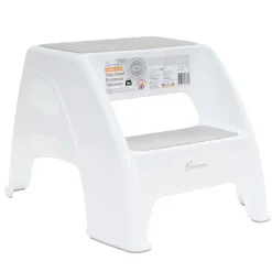 Toddler & Me 2-Step Stool, Gray