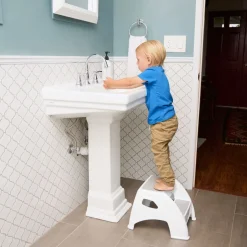 Toddler & Me 2-Step Stool, Gray