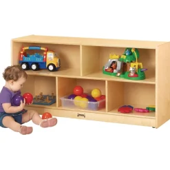 Toddler Mobile Shelving Unit