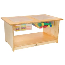 Toddler Sensory Table with Bins