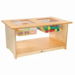 Toddler Sensory Table with Bins