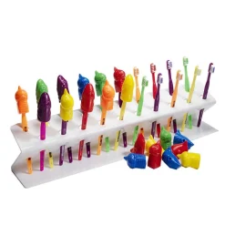 Toothbrush Holder with 20 Toothbrushes and Covers