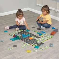 Train & Road Toppers with Tiles Kit - 226pcs