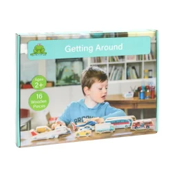 Transportation Wooden Photo Blocks- Set of 16