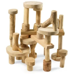 Tree Blocks Without Bark - 36 Pieces