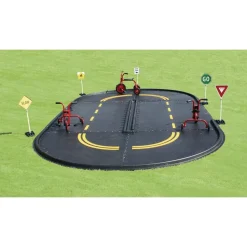 Trike Pedal Path with Stripes- Talladega Fast Track