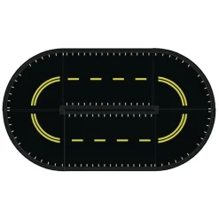 Trike Pedal Path with Stripes- Talladega Fast Track