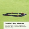 Trike Pedal Path with Stripes- Bristol Oval