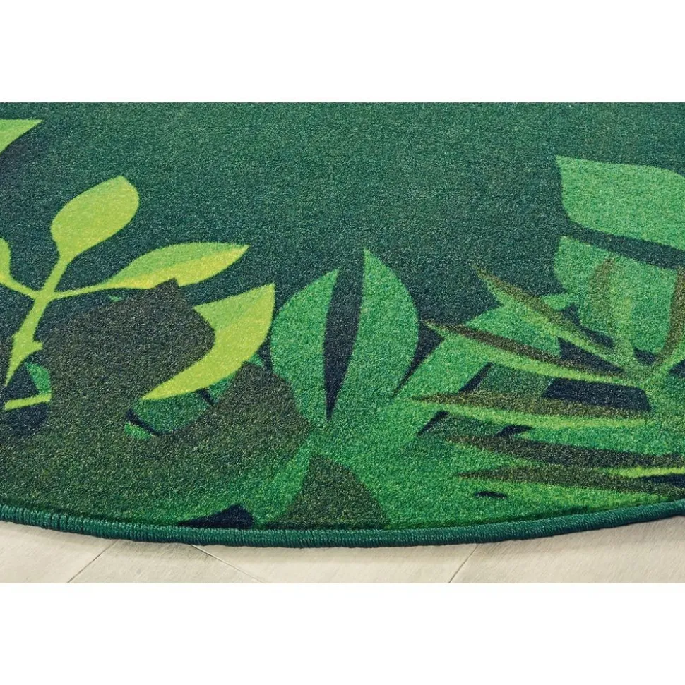 Tropical Paradise Carpet, Round - 6' Dia.