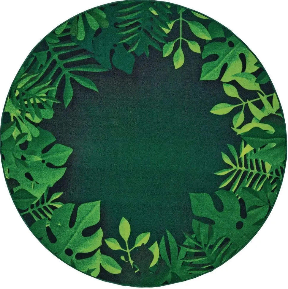 Tropical Paradise Carpet, Round - 6' Dia.