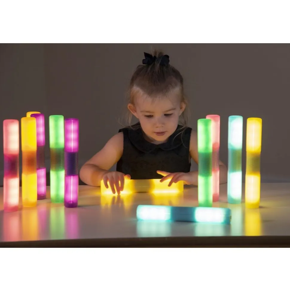TTS® Light Up Glow Cylinders Set of 12