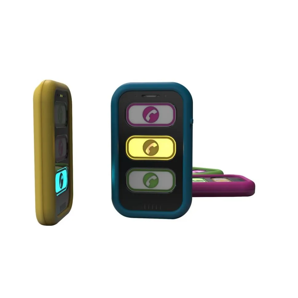 TTS® Rechargeable Mini Mobile Phones - 4pk
