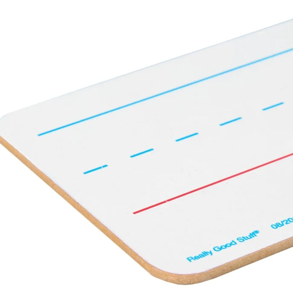 Two-Sided Primary-Lined Sentence Strip Dry Erase Boards - 12 boards
