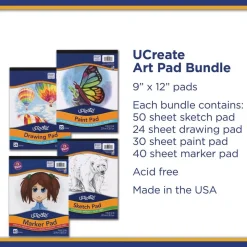 UCreate Art Pad Bundle, 9