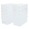 Ultra-Clear Storage Bins Set of 10