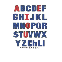 Uppercase Letters Felt Set