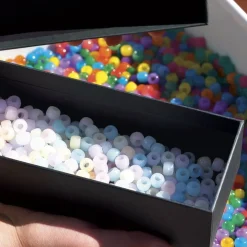 UV Color Changing Beads - 250 Beads Assorted Colors