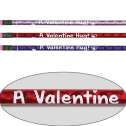 Valentine Hug From Your Teacher Pencils - 12 pencils