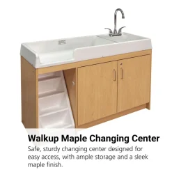 Walkup Changing Center - Maple/Maple