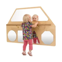 Wall Mirror with Pull-Up Bar