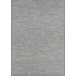 Water Mill 6' x 8'6" Indoor/Outdoor Rug in color Haze