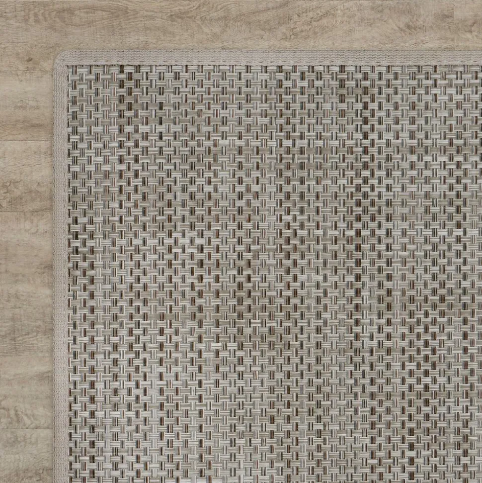Water Mill 7'8" x 11" Indoor/Outdoor Rug in color Ridgeline