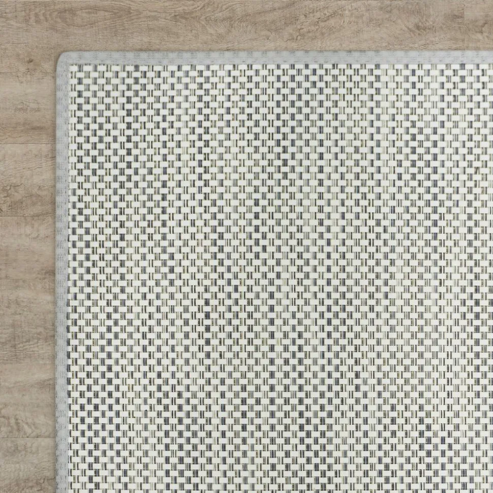 Water Mill 6' x 8'6" Indoor/Outdoor Rug in color Infusion