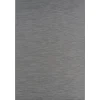 Water Mill 4'3" x 6' Indoor/Outdoor Rug in color Tungsten