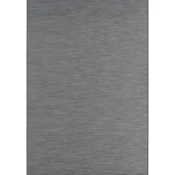Water Mill 4'3" x 6' Indoor/Outdoor Rug in color Tungsten