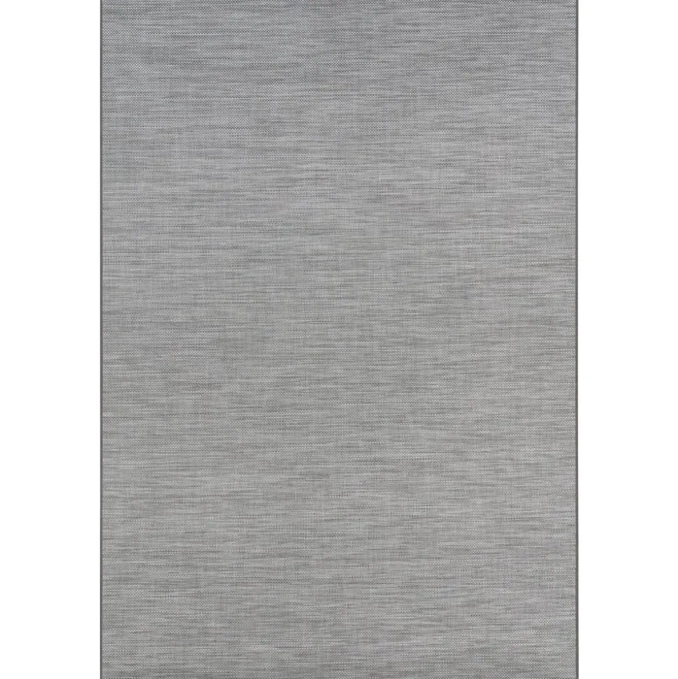 Water Mill 4'3" x 6' Indoor/Outdoor Rug in color Haze