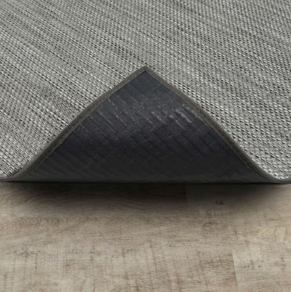 Water Mill 4'3" x 6' Indoor/Outdoor Rug in color Haze
