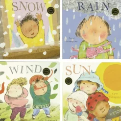 Weather Board Books Set of 4