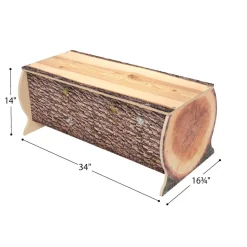 Whitney Brothers® Nature View Live Edge Log Bench - 14